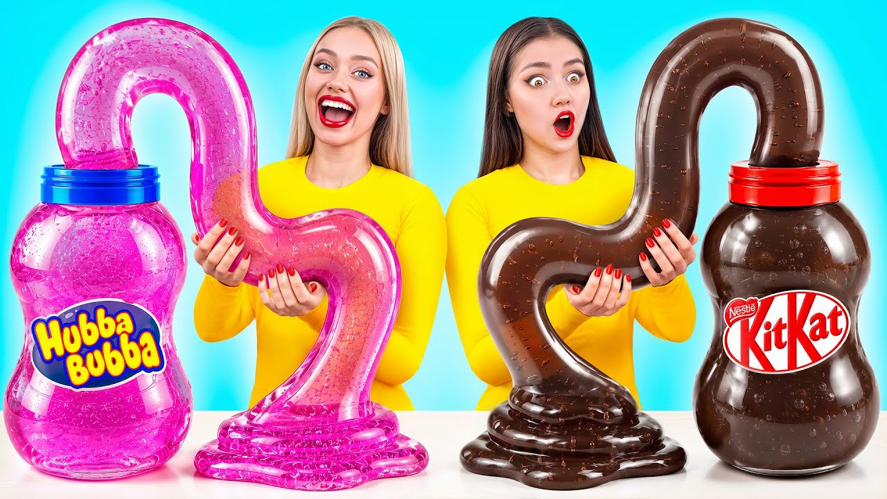 Gummy Food vs Chocolate Food Challenge | Creative Food Hacks by Multi DO Challenge Gummy Food vs Chocolate Food Challenge | Creative Food Hacks by Multi DO Challenge