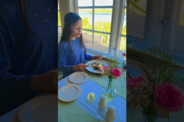 Inviting my kids in a fine dining Damende Restaurant Haderslev 2026