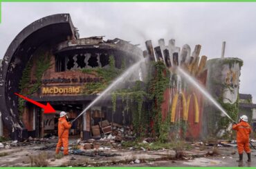 Abandoned McDonald’s Renovation Into a Luxury Restaurant with Epoxy Flooring