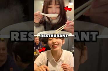 Three dining taboos when eating soup at a restaurant in Japan 😨  #japan