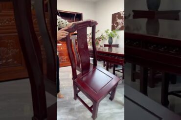Elegant Solid Wood Dining Table Set | Timeless Luxury for Your Home 🪑✨