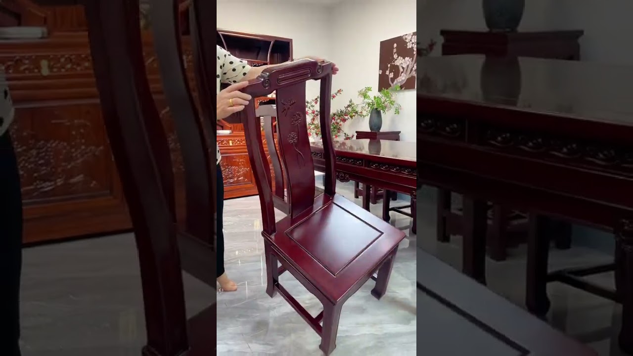 Elegant Solid Wood Dining Table Set | Timeless Luxury for Your Home 🪑✨ Elegant Solid Wood Dining Table Set | Timeless Luxury for Your Home 🪑✨