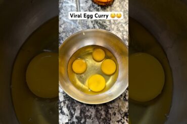 Viral Egg Curry 🤤🤤 #shorts #food #cooking #egg #karanindore #love #funny #asmr #swiftvlog