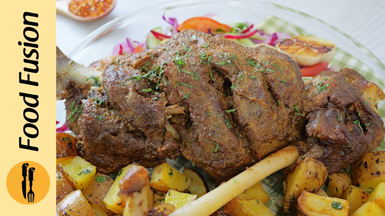 Special Raan Roast Recipe by Food Fusion Special Raan Roast Recipe by Food Fusion
