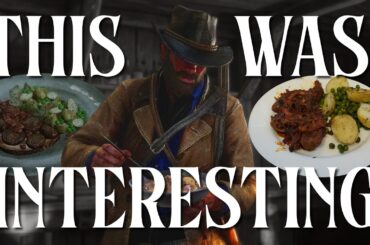 I tried making food from Valentine...