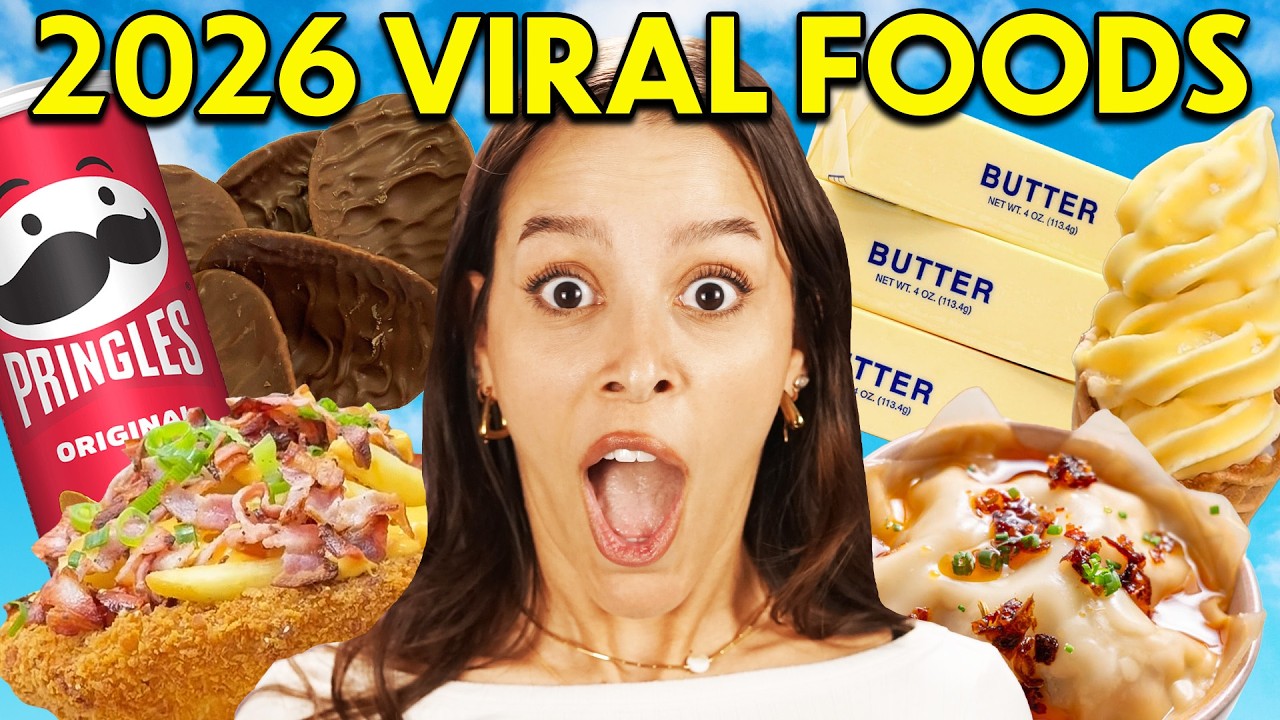 We Try 2026’s Most Viral Foods So You Don’t Have To! We Try 2026's Most Viral Foods So You Don't Have To!