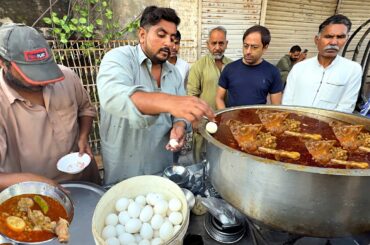 50/- Rs  50 YEARS OLD 😍 BEST STREET FOOD 2026 | WAQAS CHANAY - PAKISTANI BREAKFAST STREET FOOD
