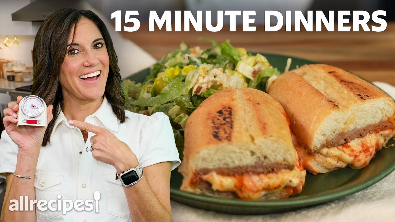 5 Lazy 15-Minute Dinners for When You’re Too Tired to Cook | Allrecipes 5 Lazy 15-Minute Dinners for When You're Too Tired to Cook | Allrecipes