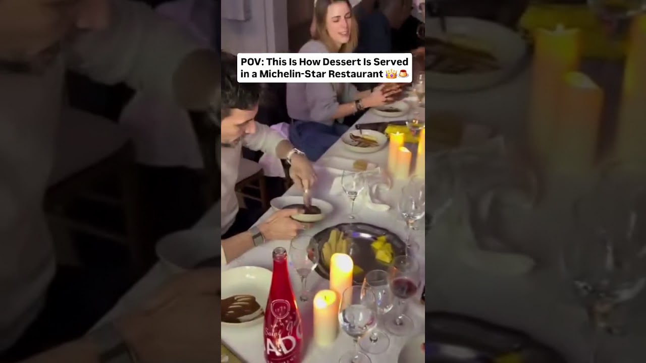 Michelin-Star Dessert Served in the Most Unexpected Way ππ«β¨ @MatthiasDandoisOfficial Michelin-Star Dessert Served in the Most Unexpected Way ππ«β¨ @MatthiasDandoisOfficial