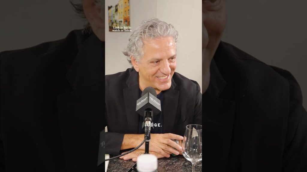 Ciao to our listeners, and benvenuto to our next guest, the fabulous Italian chef Giorgio Locatelli!