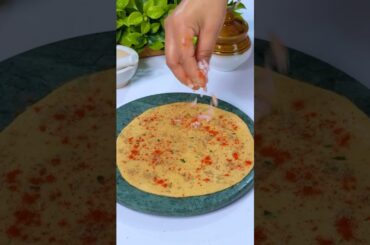 100 layers onion lacha paratha | Easy Recipe #paratha #food #recipe #cooking #shorts