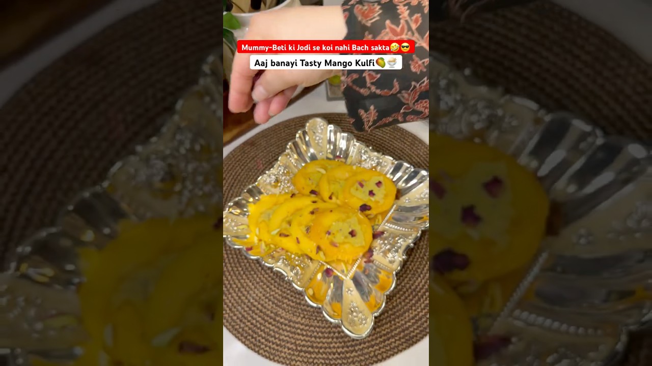 Jab Mummy-Beti Ek Team Ban Jayeπ€£#cooking #familydrama #mangokulfi #summerspecial #foodvlog #shorts Jab Mummy-Beti Ek Team Ban Jayeπ€£#cooking #familydrama #mangokulfi #summerspecial #foodvlog #shorts