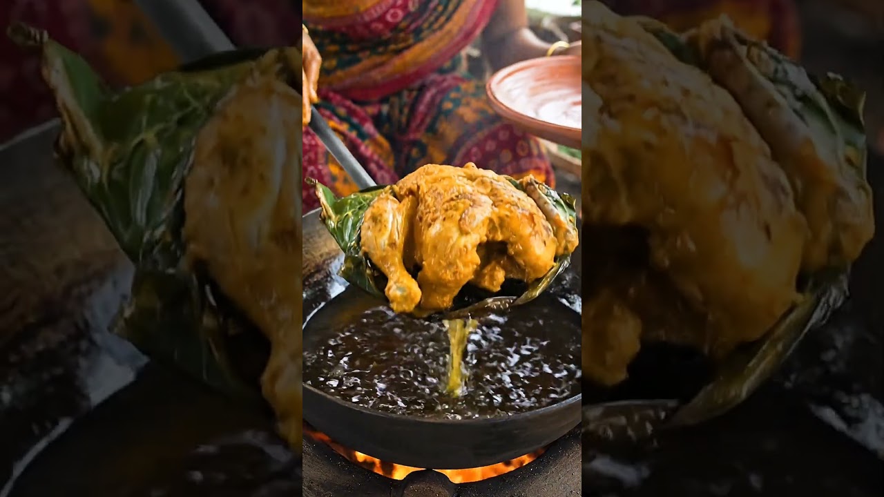 Village Style Whole Chicken Fry Recipe | #shorts #recipe #cooking #ChickenFry Village Style Whole Chicken Fry Recipe | #shorts #recipe #cooking #ChickenFry