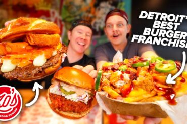 We Ate ALL THE BEST FOOD At Zo's Good Burger in Royal Oak, Michigan 🍔🍟🤯