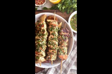 Chimichurri Chicken Kebabs 🍗