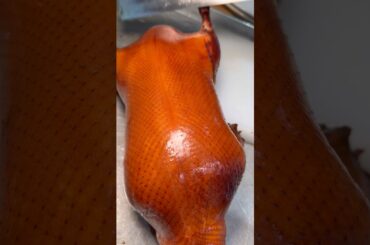 ASMR Ultimate 😋 Peking Duck 🦆 Carving #foryou #usa #shorts