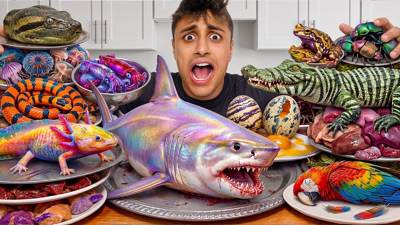 I Cooked The World’s Rarest Animals! I Cooked The World's Rarest Animals!