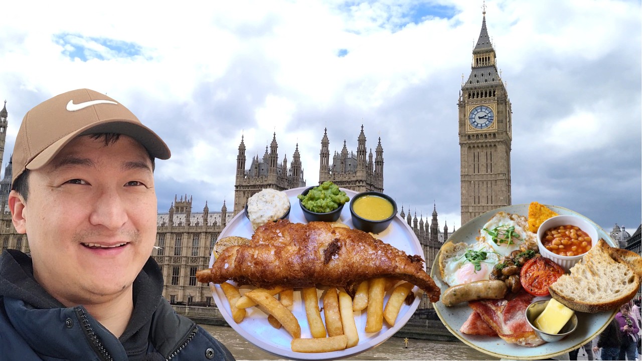 British Food Does NOT SUCK! 24 Hours Eating in LONDON! British Food Does NOT SUCK! 24 Hours Eating in LONDON!