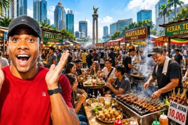 STREET FOOD HEAVEN in Jakarta, Indonesia! 🇮🇩