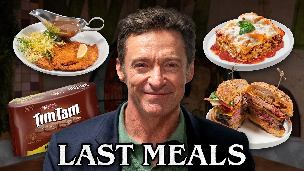 Hugh Jackman Eats His Last Meal Hugh Jackman Eats His Last Meal