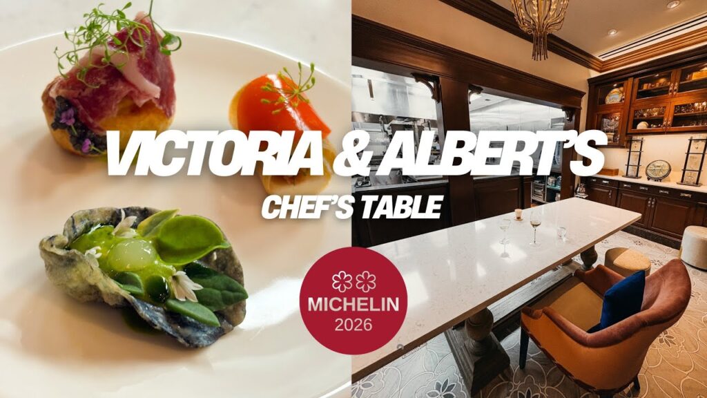 THIS IS ORLANDO’S HARDEST RESERVATION TO BOOK! (Victoria & Albert’s Chef’s Table Full Experience)