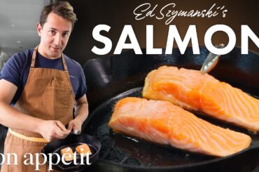 How One of NYC’s Best Chefs Cooks Perfect Salmon in 10 Minutes | Made in House | Bon Appétit