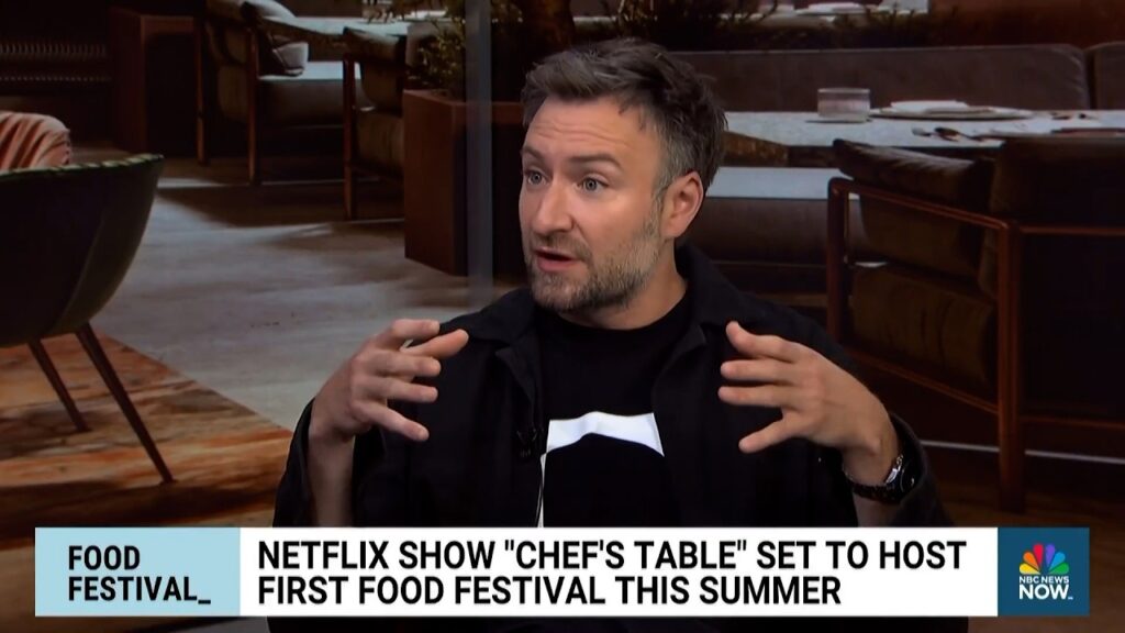 Director David Gelb talks about the Chef’s Table Food Festival