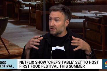 Director David Gelb talks about the Chef's Table Food Festival