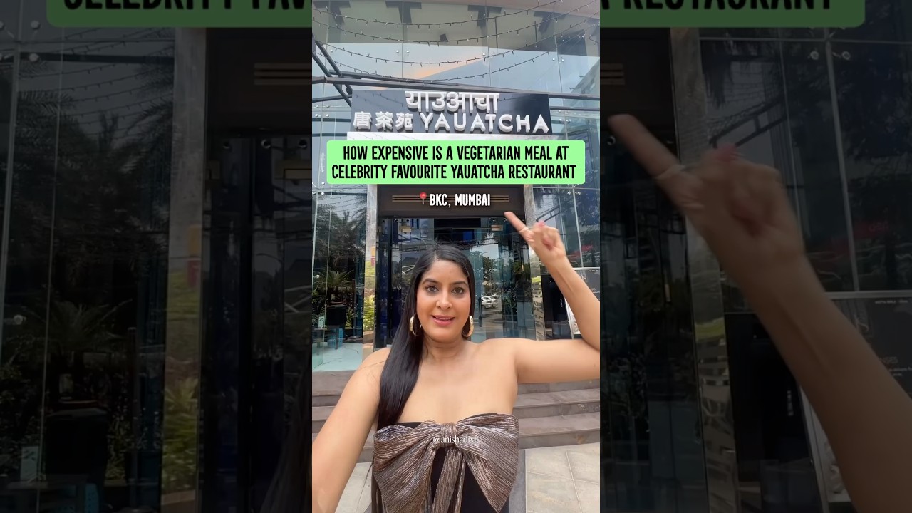 How Expensive Is a Vegetarian Lunch at Celebrity Fav Restaurant Yauatcha | Anisha Dixit | #shorts How Expensive Is a Vegetarian Lunch at Celebrity Fav Restaurant Yauatcha | Anisha Dixit | #shorts