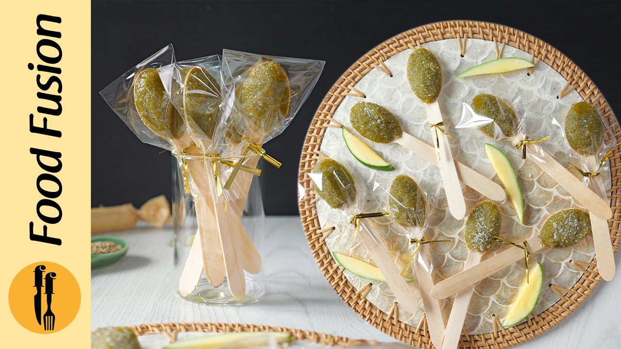 Raw Mango Candy Recipe by Food Fusion Raw Mango Candy Recipe by Food Fusion