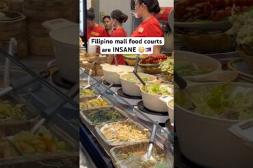 Filipino mall food courts are INSANE 🇵🇭 #philippines #philippinestravel #filipinofood #travelvlog
