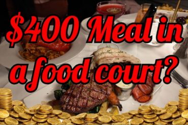 Fine Dining in a Food Court?? | Vittorio’s Restaurant Review