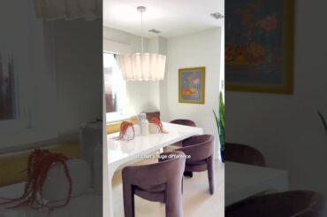 modern & cozy dining room makeover | is it pinterest-worthy now?