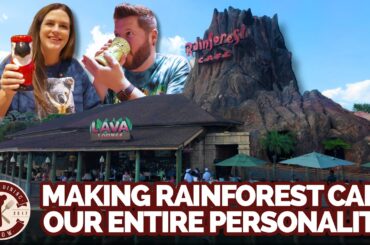 Making Rainforest Cafe Our Entire Personality | Disney Dining Show