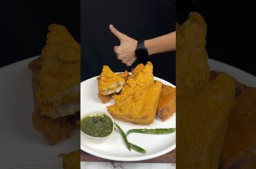 Bread pakoda ASMR #cooking #viralreels #tinglefeast #breadpakora