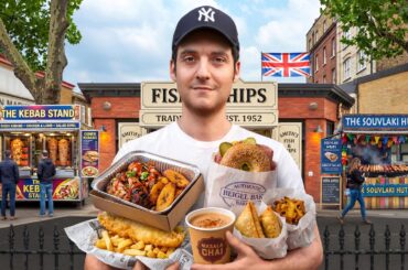 American Eats Only British Street Food for 50 Hours