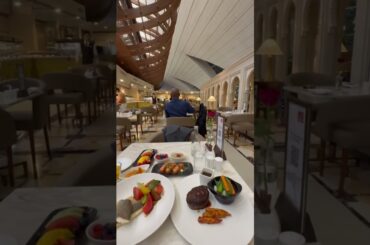 Airport food… but make it fine dining ✈️🍽️✨ #luxurytravel #foodietravel