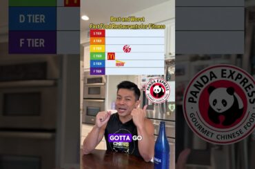 Best and worst fast food restaurants for fitness 👀 S tier to F tier