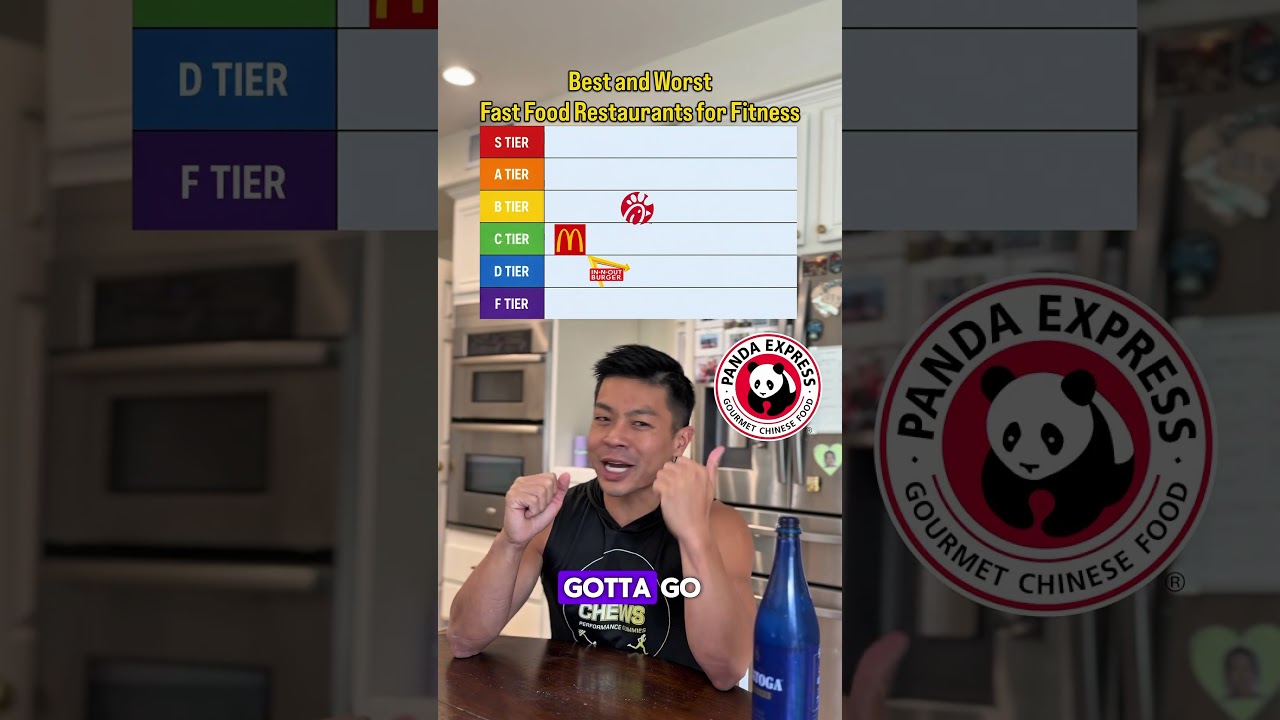 Best and worst fast food restaurants for fitness π S tier to F tier Best and worst fast food restaurants for fitness π S tier to F tier
