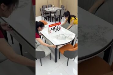 Multifunctional smart dining table. #diningtable #diningtabledesign