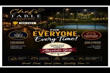 Chef’s Table Courtside 🍽️ 100 Feet e Family Dining Experience | Dhaka Best Restaurant Review