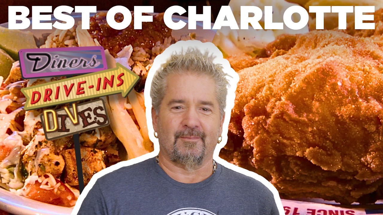 Top #DDD Videos in Charlotte, NC with Guy Fieri | Diners, Drive-Ins and Dives | Food Network Top #DDD Videos in Charlotte, NC with Guy Fieri | Diners, Drive-Ins and Dives | Food Network