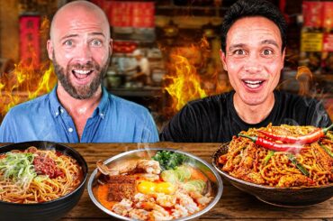 I Tried Spicy Thai Food with Mark Wiens in Bangkok!! 🇹🇭