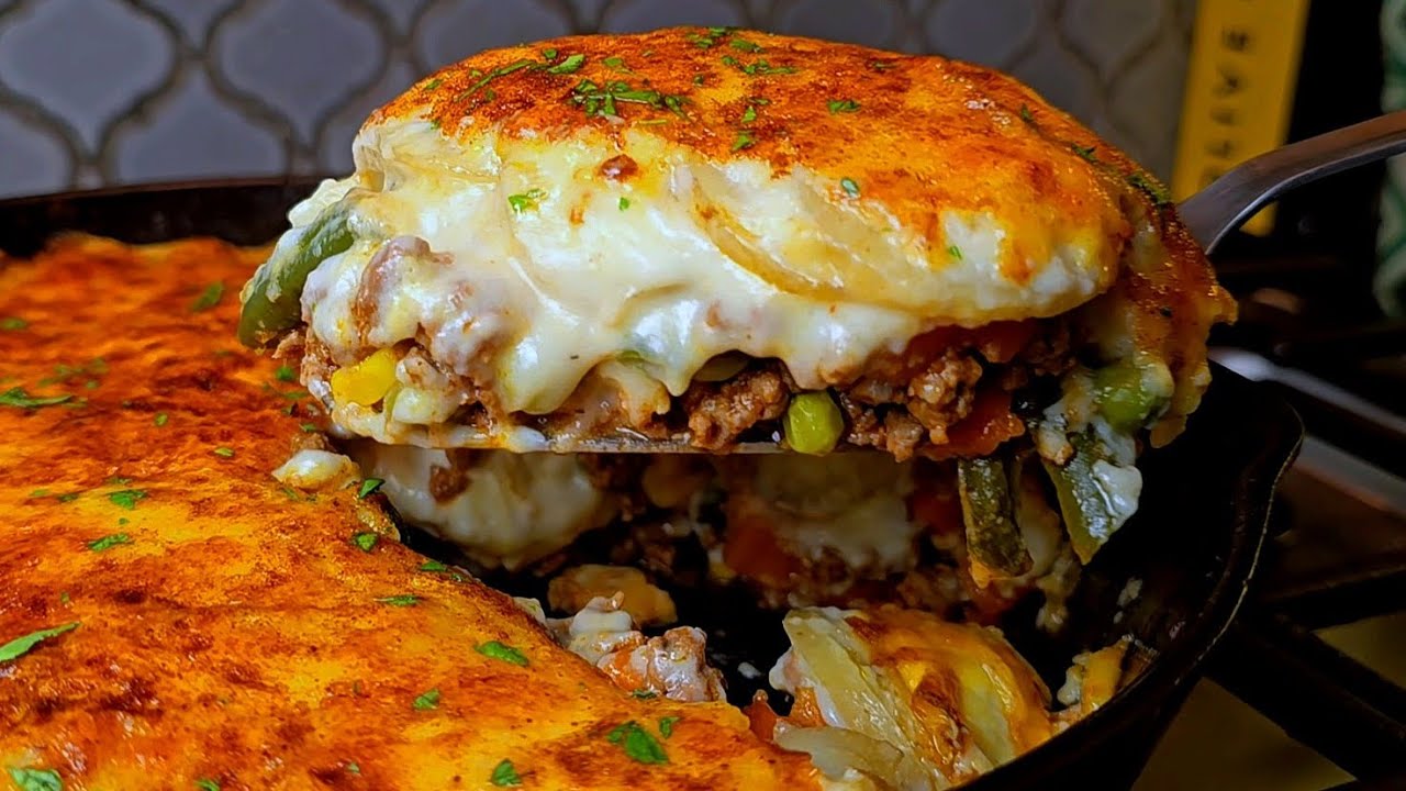 Stretch 1 Pound of Ground Beef & Make This Casserole For Dinner Stretch 1 Pound of Ground Beef & Make This Casserole For Dinner