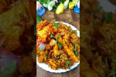 Instant Maggi Bhel Recipe 🤤#shorts #food #cooking #recipe#trending #viral #maggi
