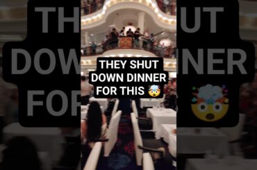 Nobody warned us about the main dining room on Freedom of the Seas! 🤯