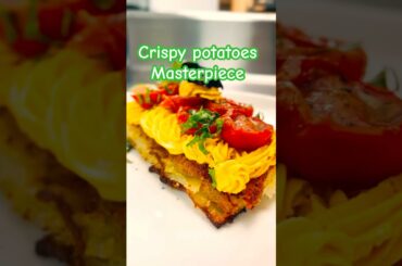 Turning potatoes into fine dining magic ✨ Stack#shorts#shortvideo #recipe#gourmet