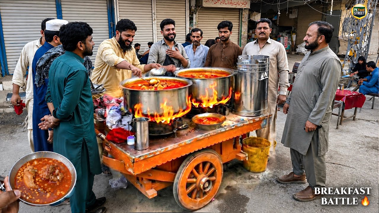Pakistan’s street food BREAKFAST BATTLE 🔥 | Most Viral vs Hidden Gems – Pk Food Street Compilation Pakistan's street food BREAKFAST BATTLE 🔥 | Most Viral vs Hidden Gems - Pk Food Street Compilation