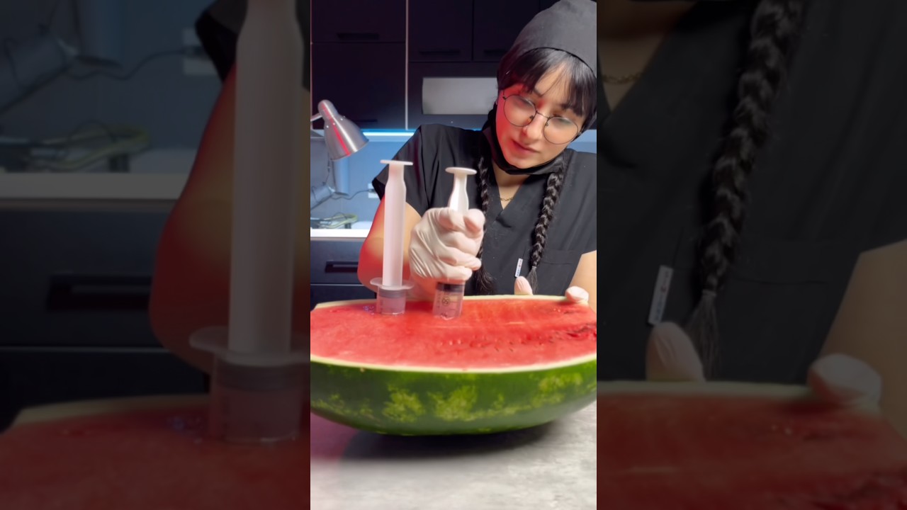 Watermelon Popsicle Food Hack With a Syringe 🍉💉 Watermelon Popsicle Food Hack With a Syringe 🍉💉