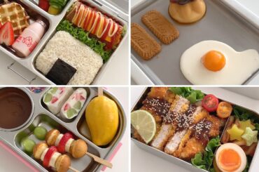Asmr Cooking My Bentobox & Fun Food Ideas｜Cute & Creative Meal Collection (Ep. 19) 🍱 ✨ #asmrvideo